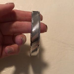 Silver bangle